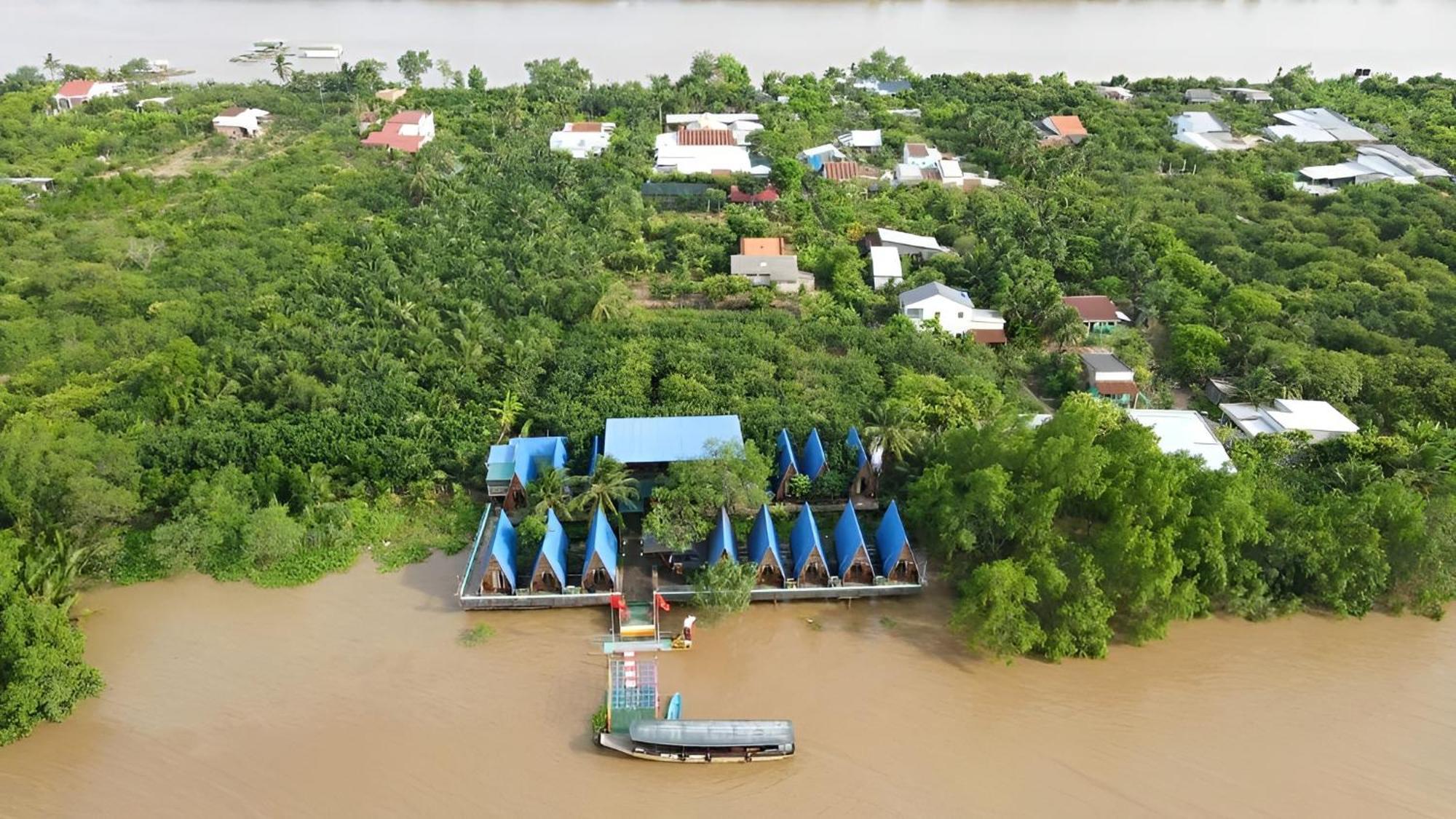 Con Phung Resort Mekong - Nature Escape With Free Boat Shuttle & Fishing Ben Tre Extérieur photo